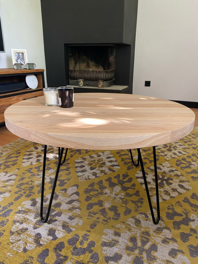 Salontafel maatwerk douglas hout
